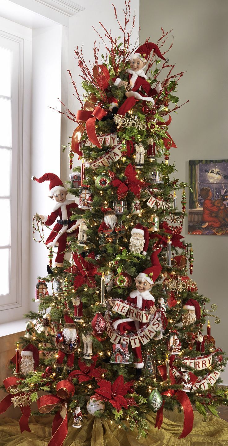 + 40 ways to decorate a Christmas tree