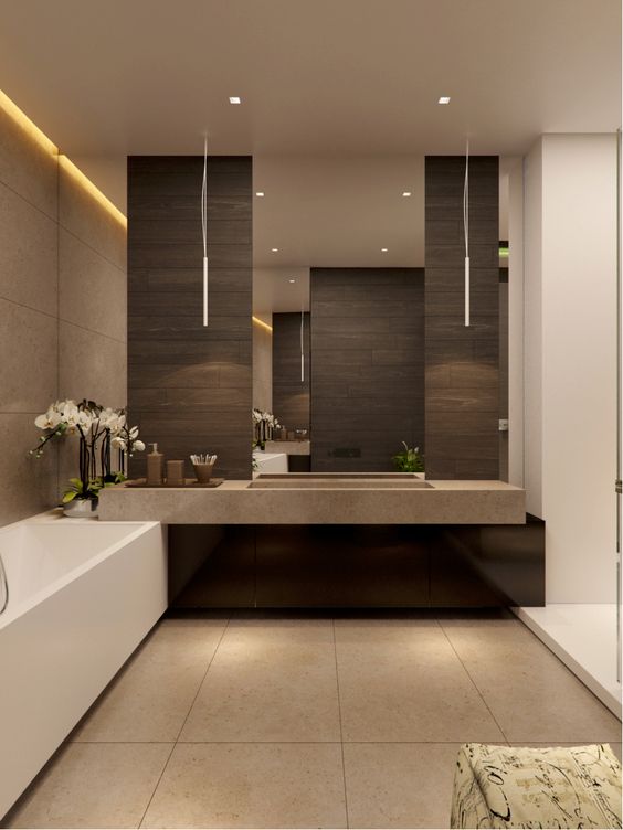 Baños modernos y elegantes (15) | Decoracion de interiores Fachadas