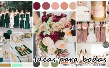 Ideas de color para bodas
