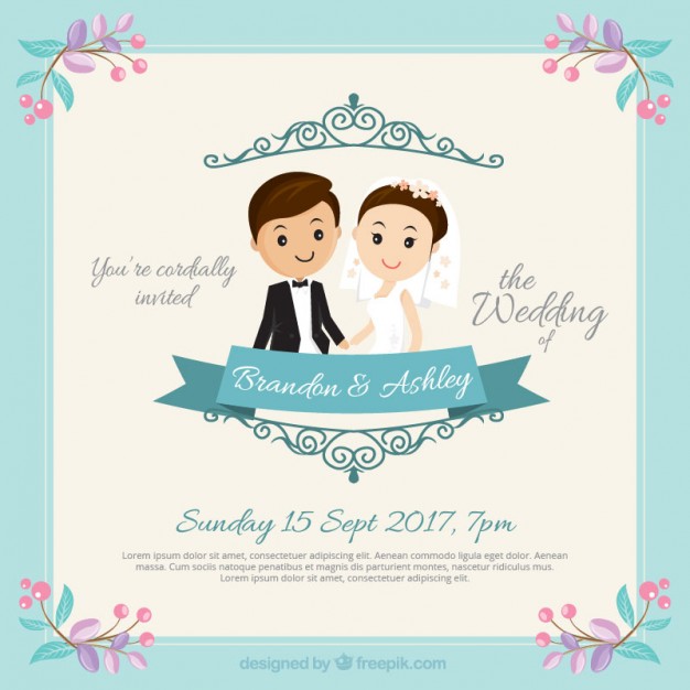 invitaciones de boda elegantes para imprimir gratis (13)