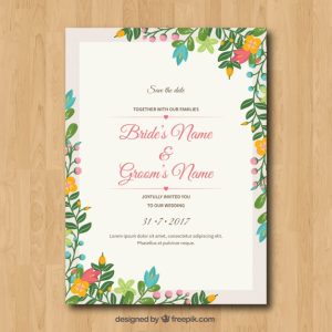 invitaciones de boda elegantes para imprimir gratis (9)