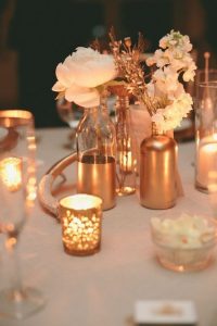 arreglos florales para bodas de oro 4