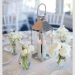 Centros de mesa para boda sencillos Faroles