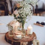 Centros de mesa para boda sencillos Rústicos
