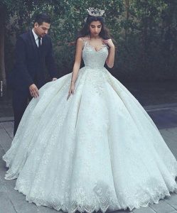 Vestidos de novia ampones 2018