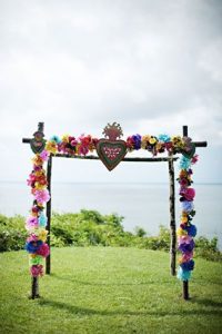 Decoracion para boda estilo mexicano