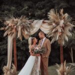 Fondos para fotos de bodas con pampas