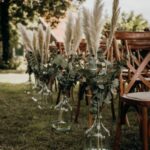 Ideas para decorar la ceremonia civil con pampas
