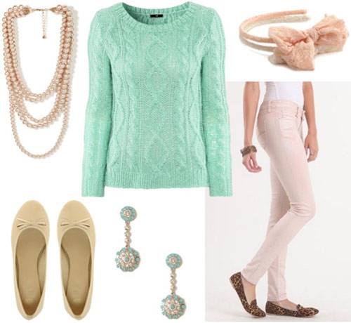 Find out how to combine the mint color in your outfits (5) | How to organize