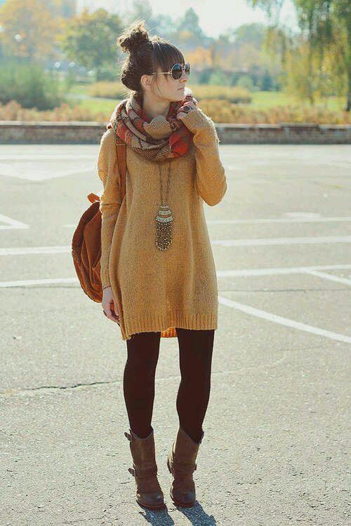 beautiful-outfits-with-maxi-sweaters-17 ...