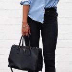 30 outfits to copy with denim blouses