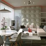 Dining room decor and room together in small space