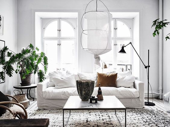 A classic nordic style apartment