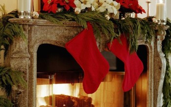 Ideas para decorar chimeneas en navidad