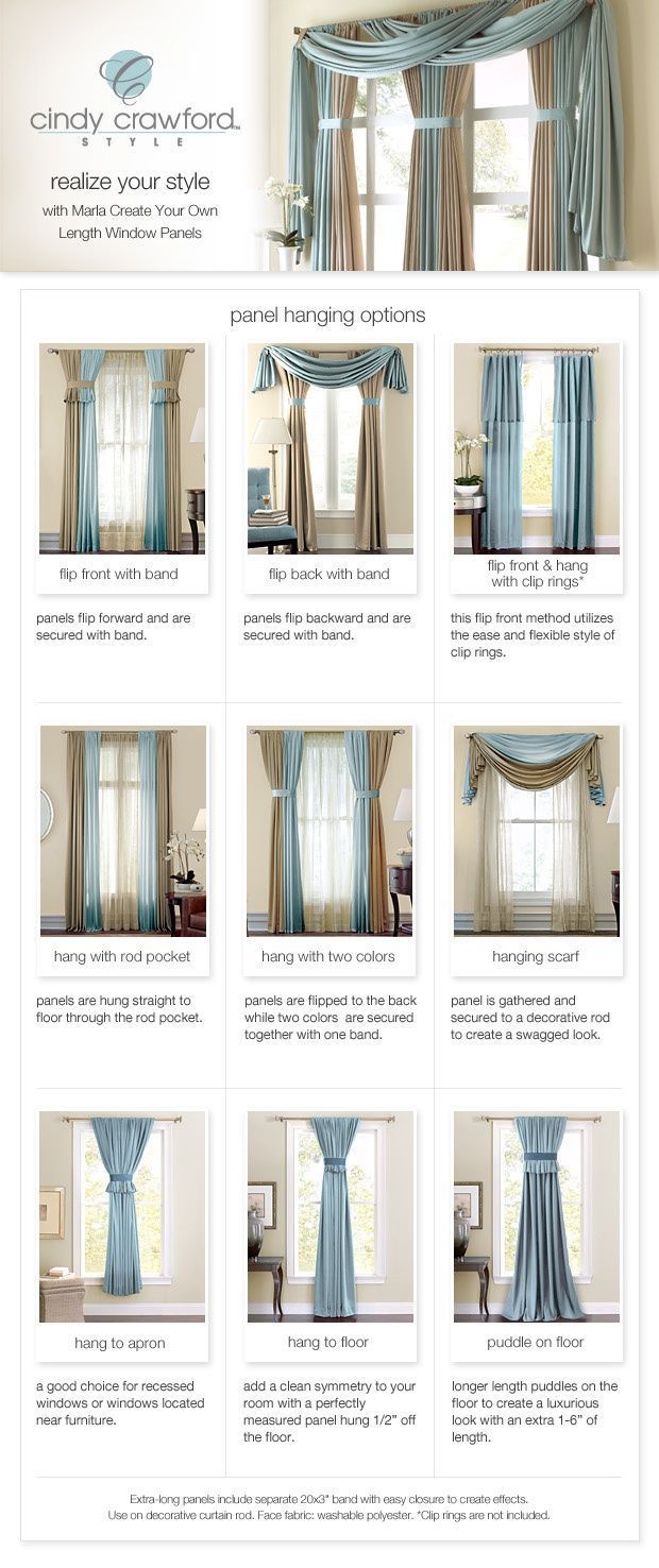 Ideas para la eleccion del tipo de cortinas en el hogar
