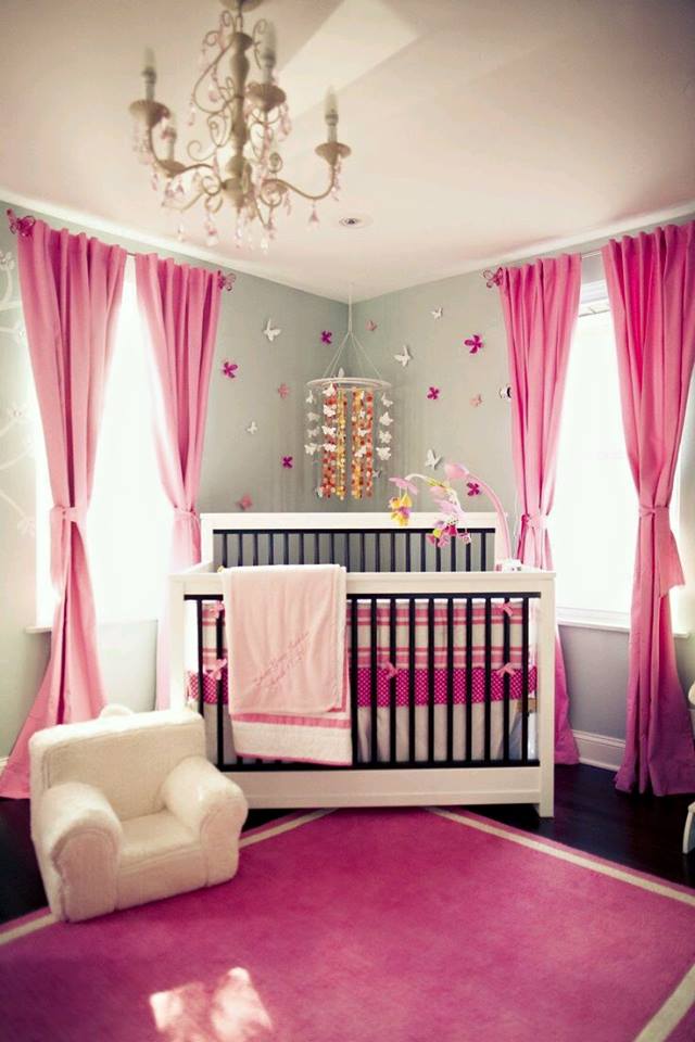 Idées de décoration chambre que vous bébé avec des accents gris