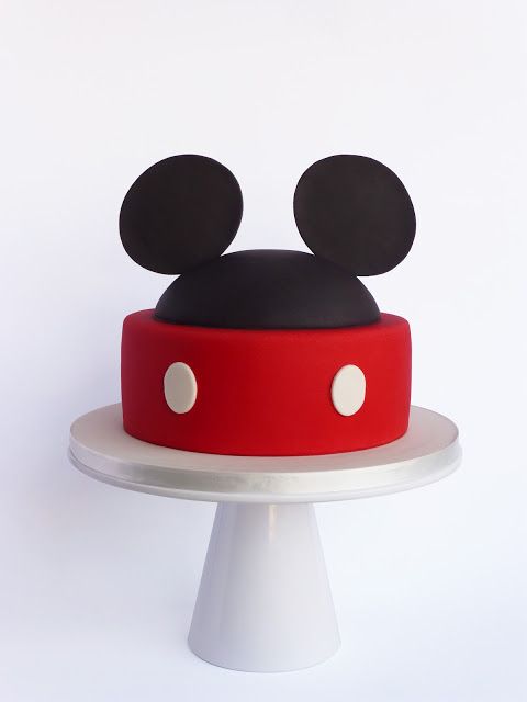 Diseños de pasteles de Mickey mouse de un piso