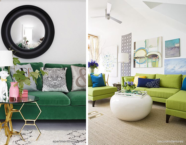 ideas-decoracion-salas-con-color (19) | Como Organizar la Casa