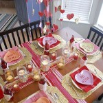 Ideas para poner mesas romaticas de San Valentin