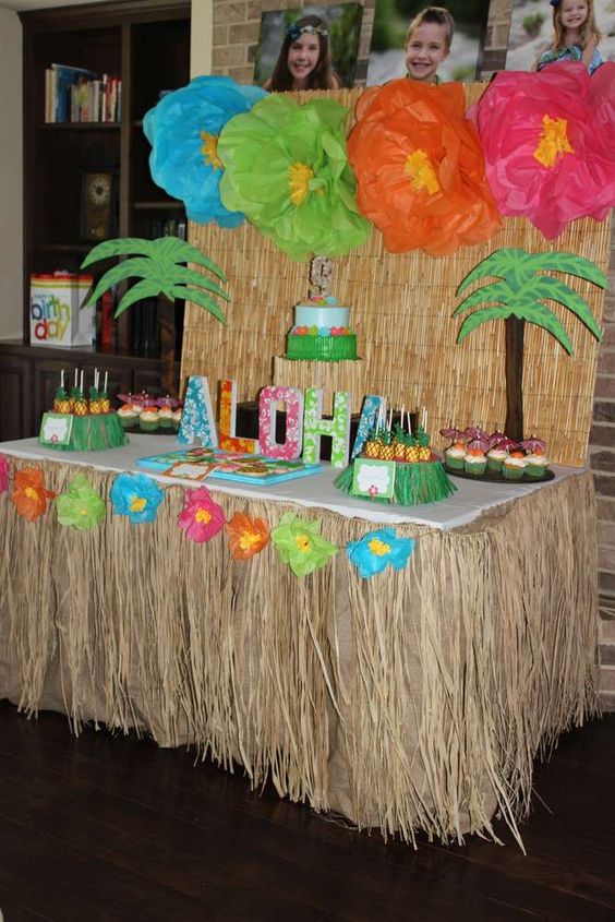 Ideas para una fiesta Hawaiana (24) - Como Organizar la Casa