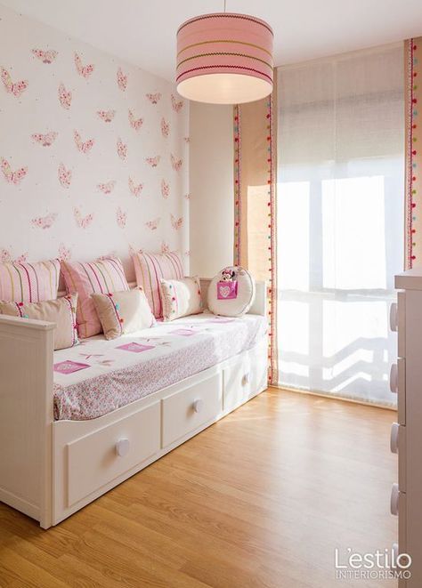 Habitaciones infantiles decoradas con papel tapiz