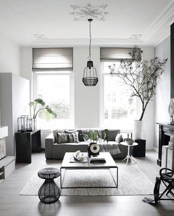 30 maneras diferentes de decorar tu sala de estar estilo minimalista