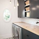 32 diseños de pisos para un cuarto de lavado moderno