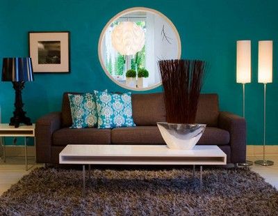 36 ideas de decoración de interiores color azul turquesa