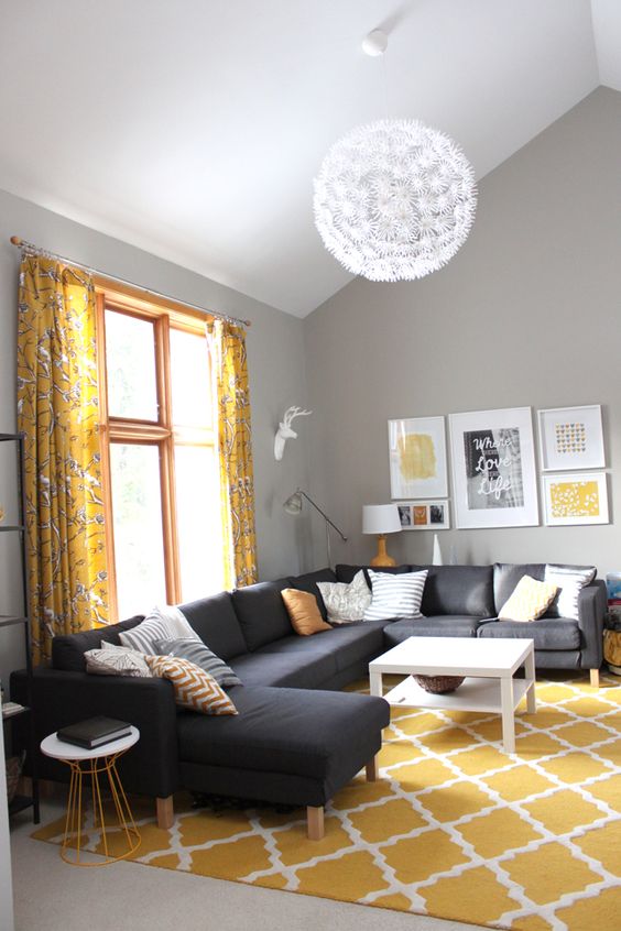 30-ideas-decorar-casa-color-mostaza (15) - Como Organizar la Casa