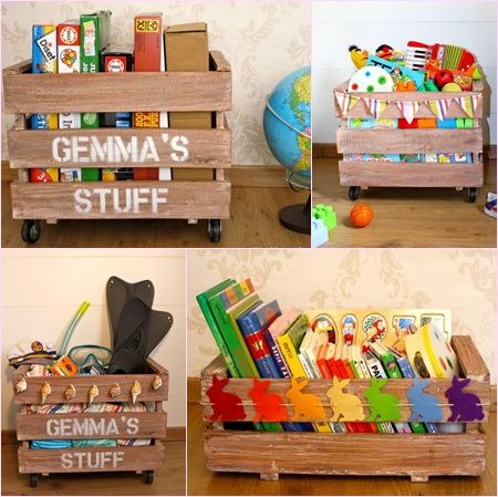 36 creativas ideas para reutilizar cajas de madera