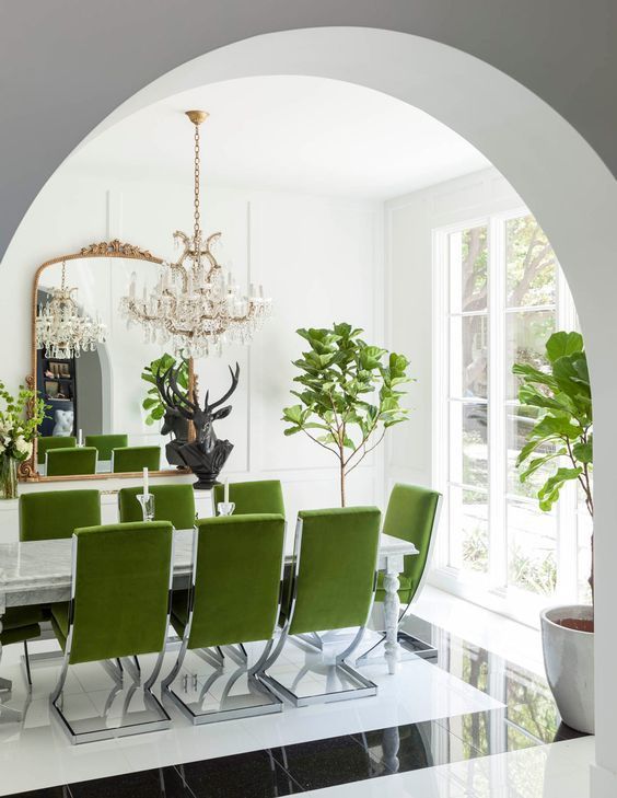 33 ideas para decorar tu casa con greenery el color del año