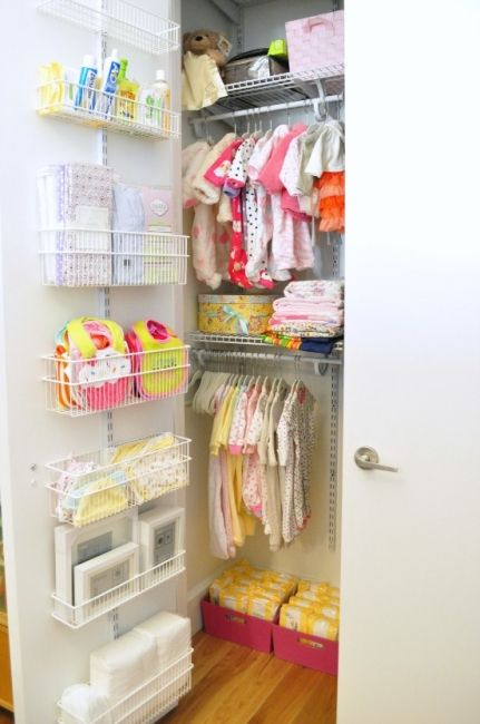 Organiza los pañales de tu bebé con estas 30 ideas