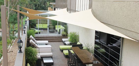 Diseños de toldos para terrazas