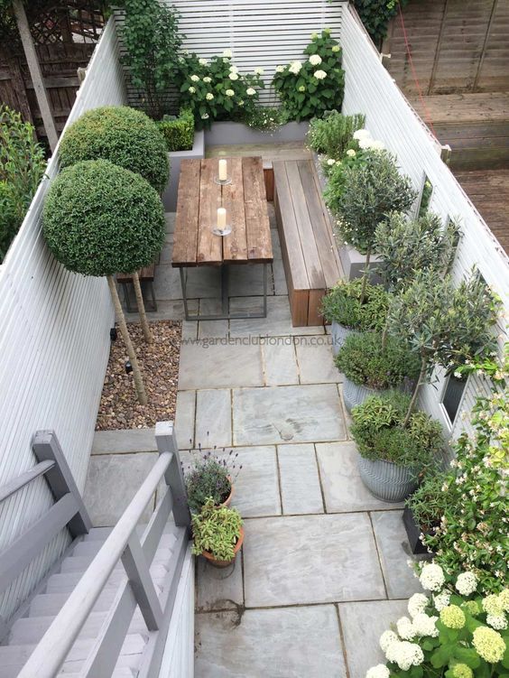 26 patios y jardines que te van a inspirar si tu casa es pequeña