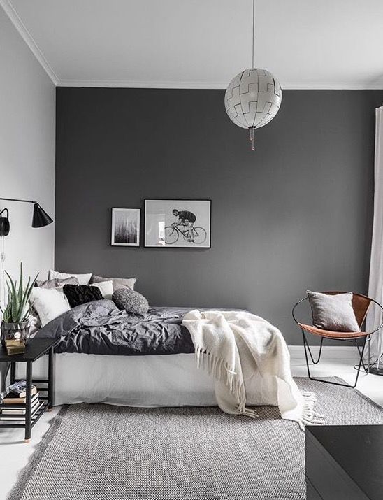 Habitaciones decoradas en color gris