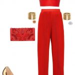 Outfits de moda utilizando el color rojo