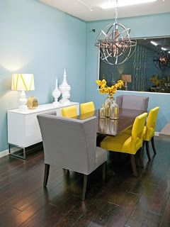 Decorate the Dining Area with Mustard Color Decorate the Dining Area with Mustard Color 