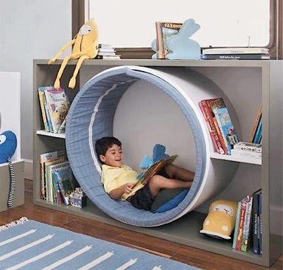 Reading corners for the little ones, at home
