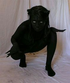 Disfraz de la pantera negra para halloween