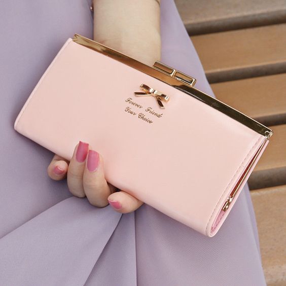 Tendencias en billeteras para mujeres rosas