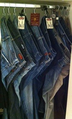 ¿Como organizar jeans?
