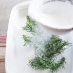 DIY Para Hacer tu Propio Pino Nevado para Navidad