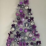 Ideas de decoración navideña 2017 - 2018 en morado (35)