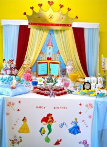 como decorar una fiesta de princesas disney (2)