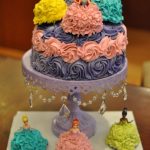 pastel pequeno para fiesta de princesa (2)