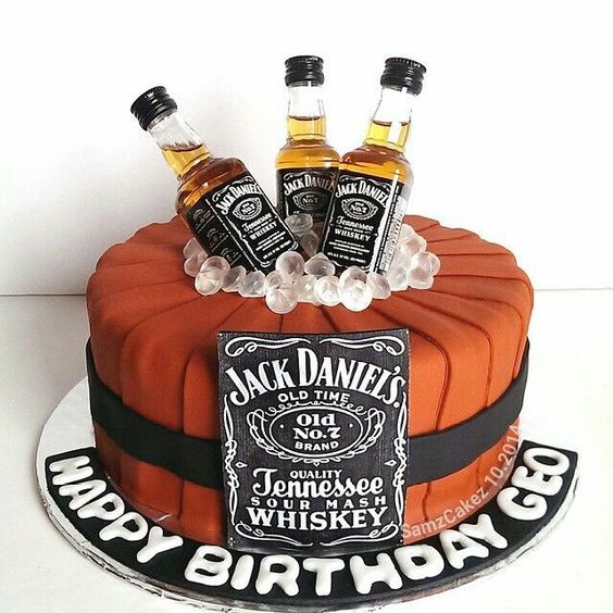 Tematica de Jack Daniels para cumpleaños de hombre
