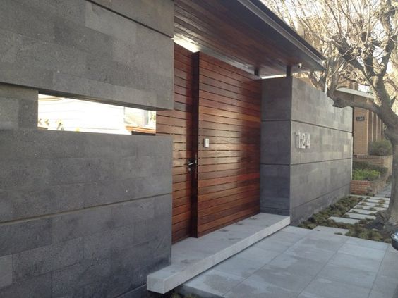 bardas modernas de concreto | Decoracion de interiores Fachadas para