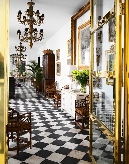 Decoración de interiores estilo barroca