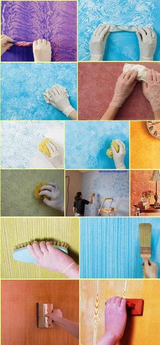 Tecnicas para pintar una habitacion