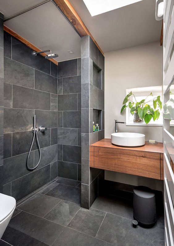 Walk-in shower designs for small bathrooms